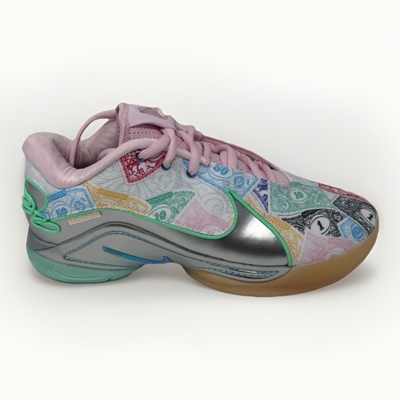 Nike LeBron 22 XXII Monopoly Currency White Multi Men\'s Size 9 NWOB FZ1097-100 main image 4